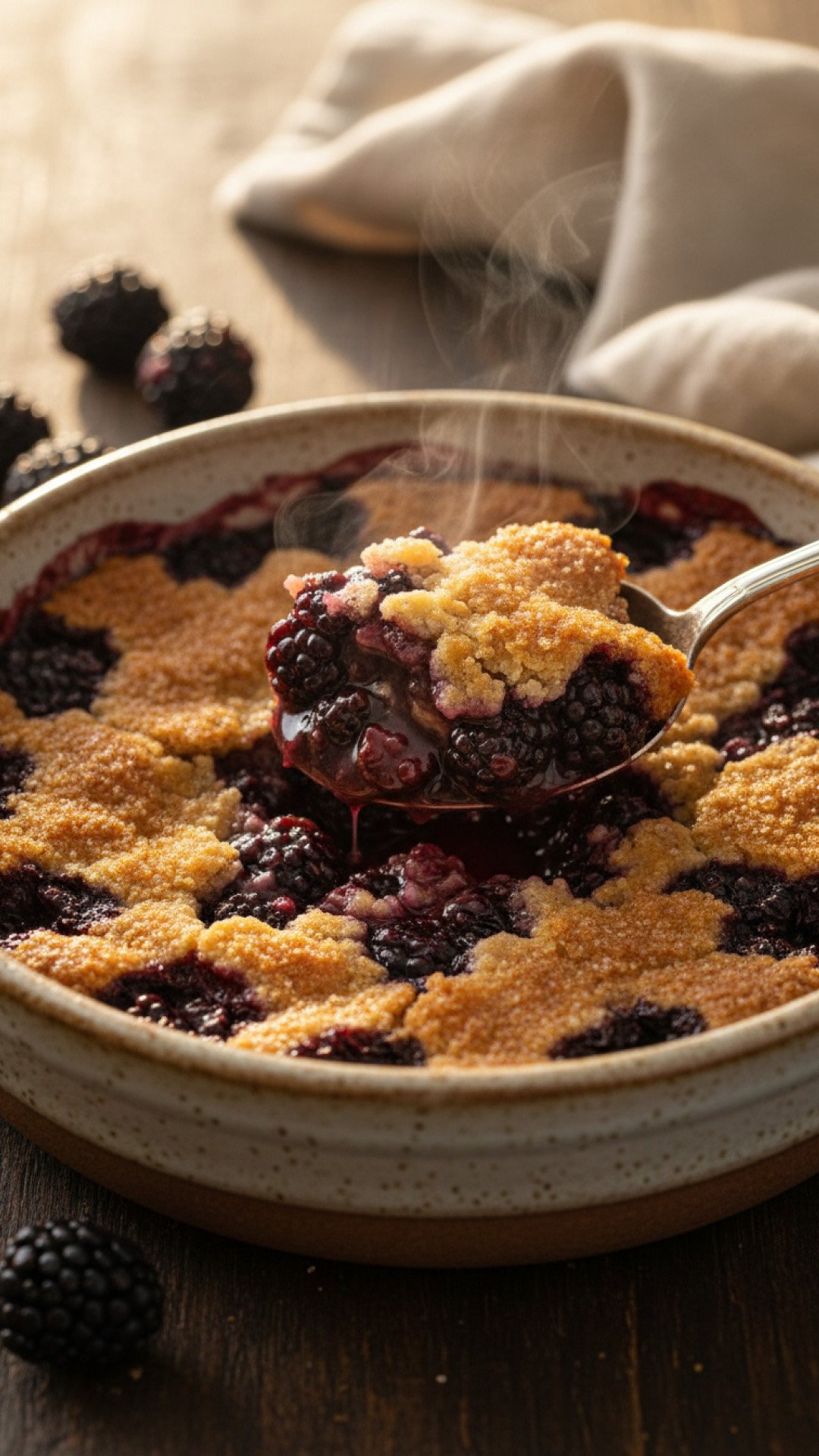 Summertime Bliss: My Favorite Rustic Blackberry Crumble Recipe 4 Rustic Blackberry Crumble Preparation