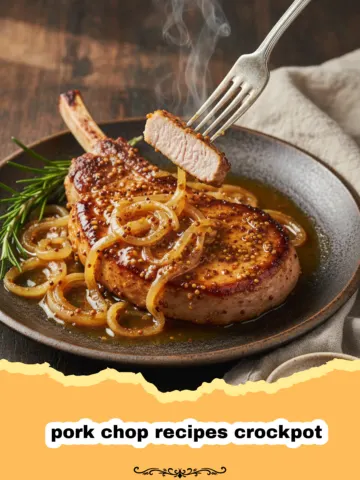 The Ultimate Easy Slow Cooker Tangy Honey Garlic Pork Chops