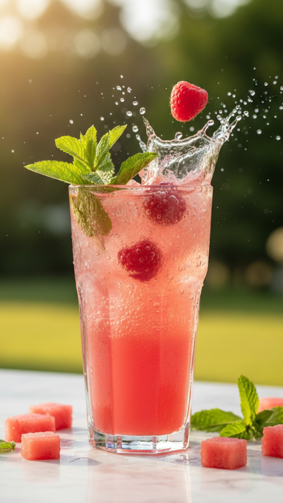 Sparkling Berry Basil Bliss: Your Ultimate Guide to Refreshing Summer Mocktail Recipes! 4 Sparkling Berry Basil Bliss Mocktail Preparation