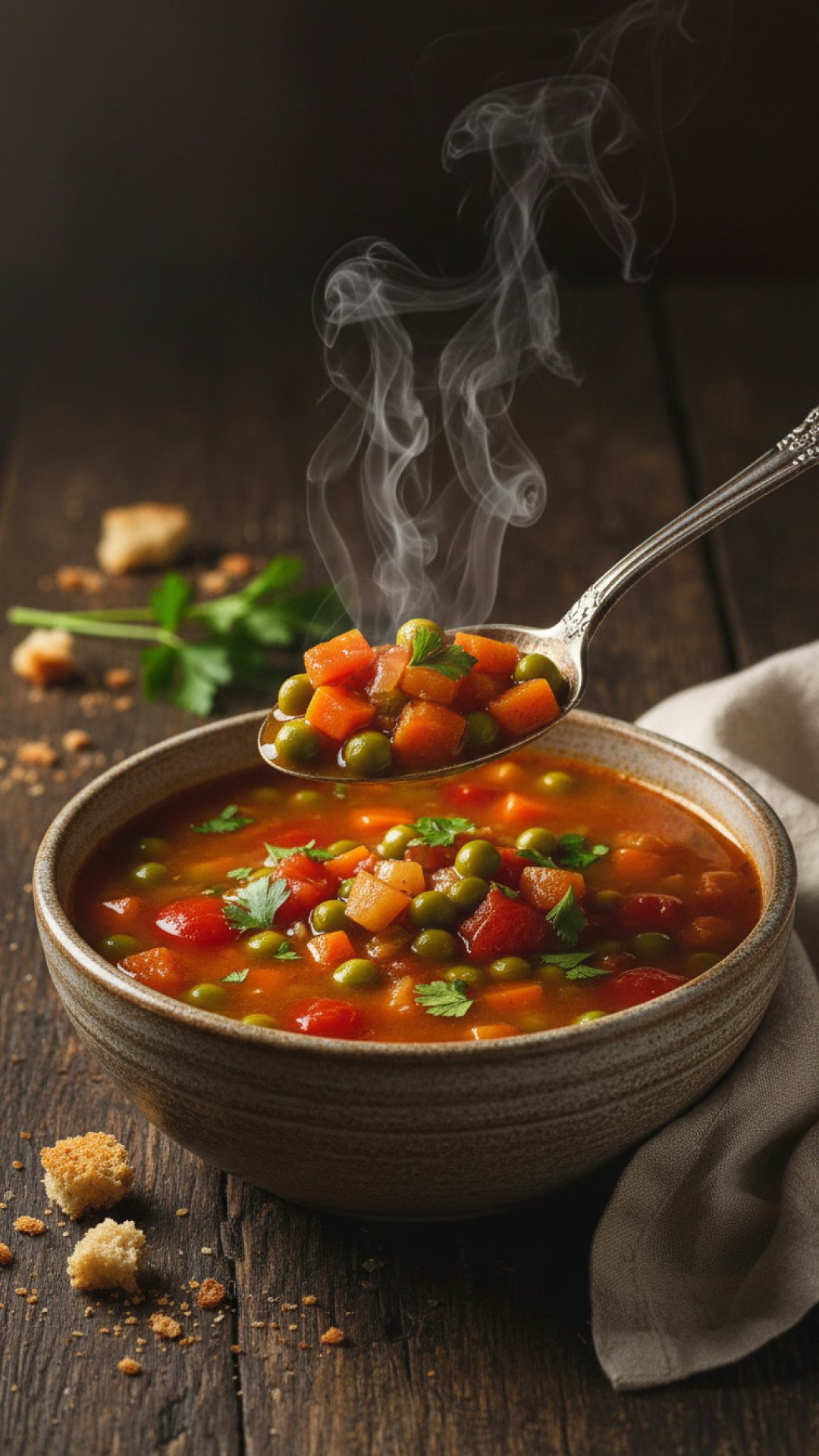 Speedy 30-Minute Red Lentil Soup Preparation