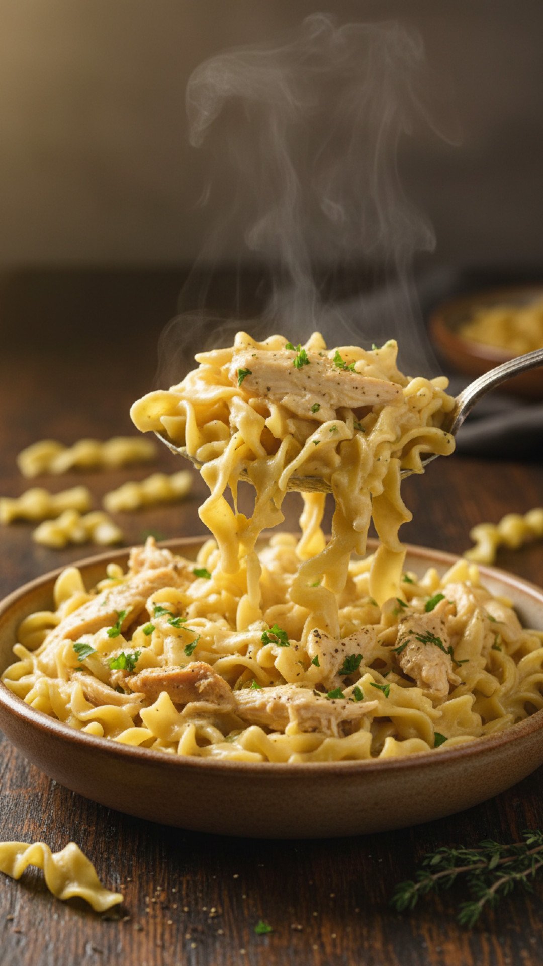 Ultimate Cozy Chicken and Noodles Preparation