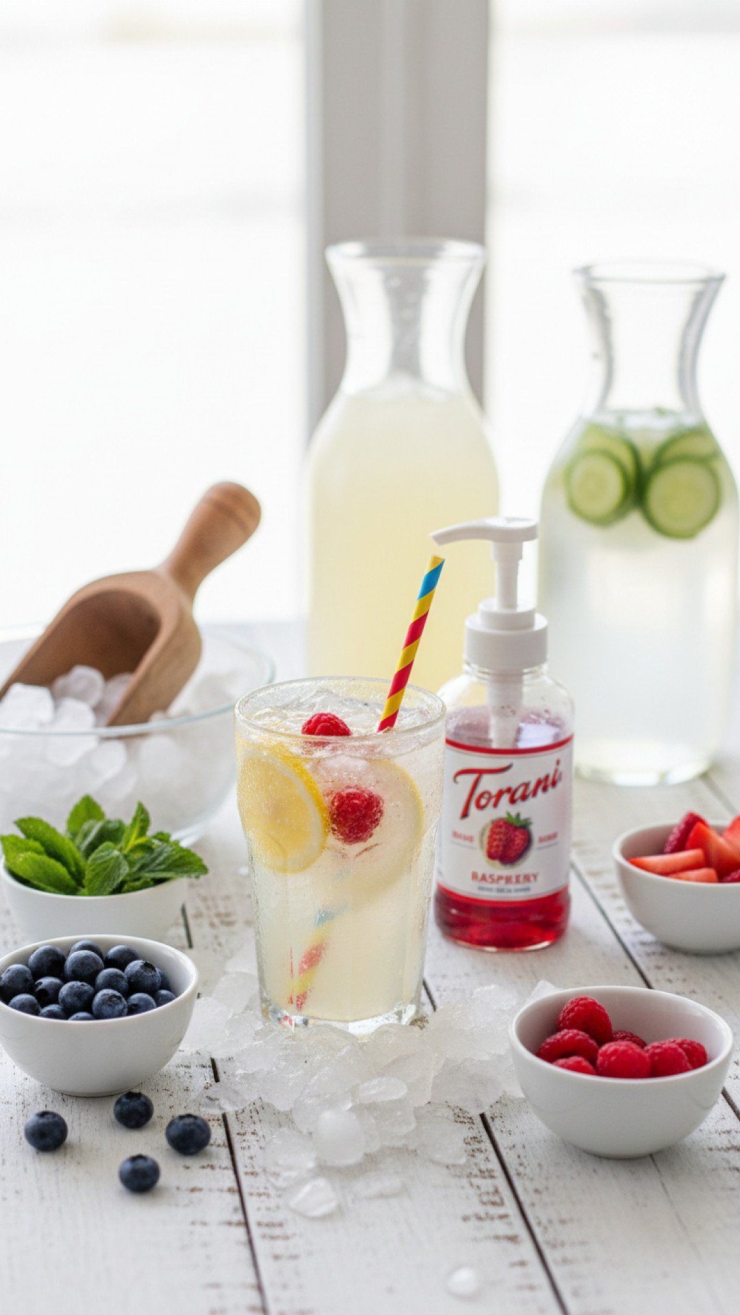 Ultimate Customizable Lemonade Bar Preparation