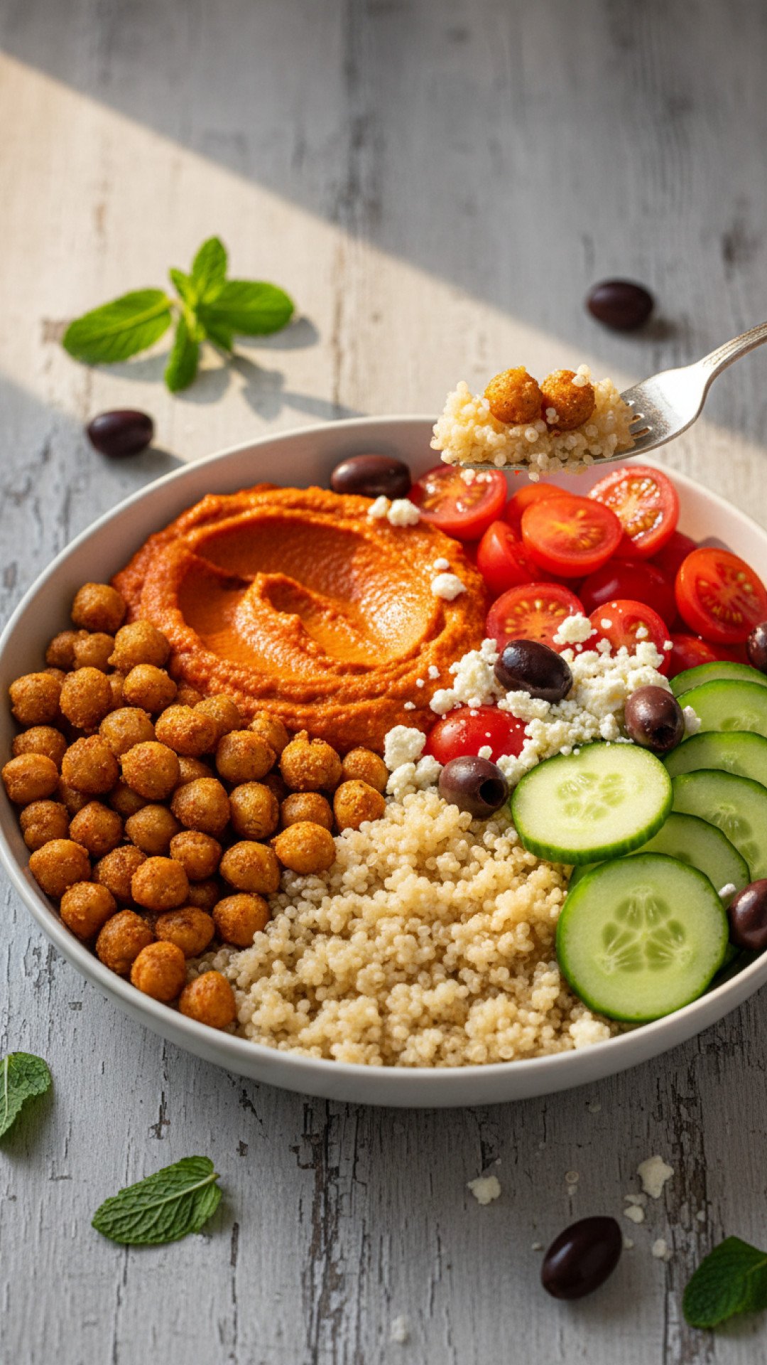 Ultimate Mediterranean Bowl Recipe Preparation