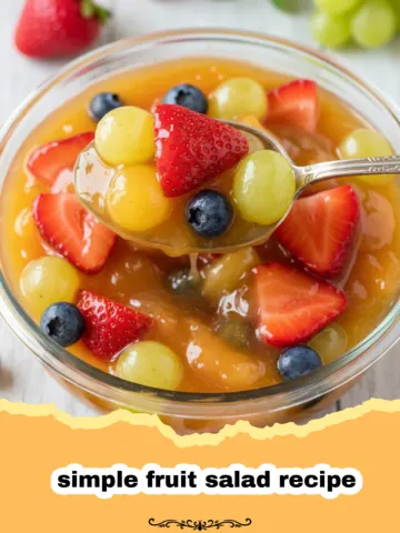 The Easiest & Most Refreshing Simple Fruit Salad Recipe You’ll Ever Make