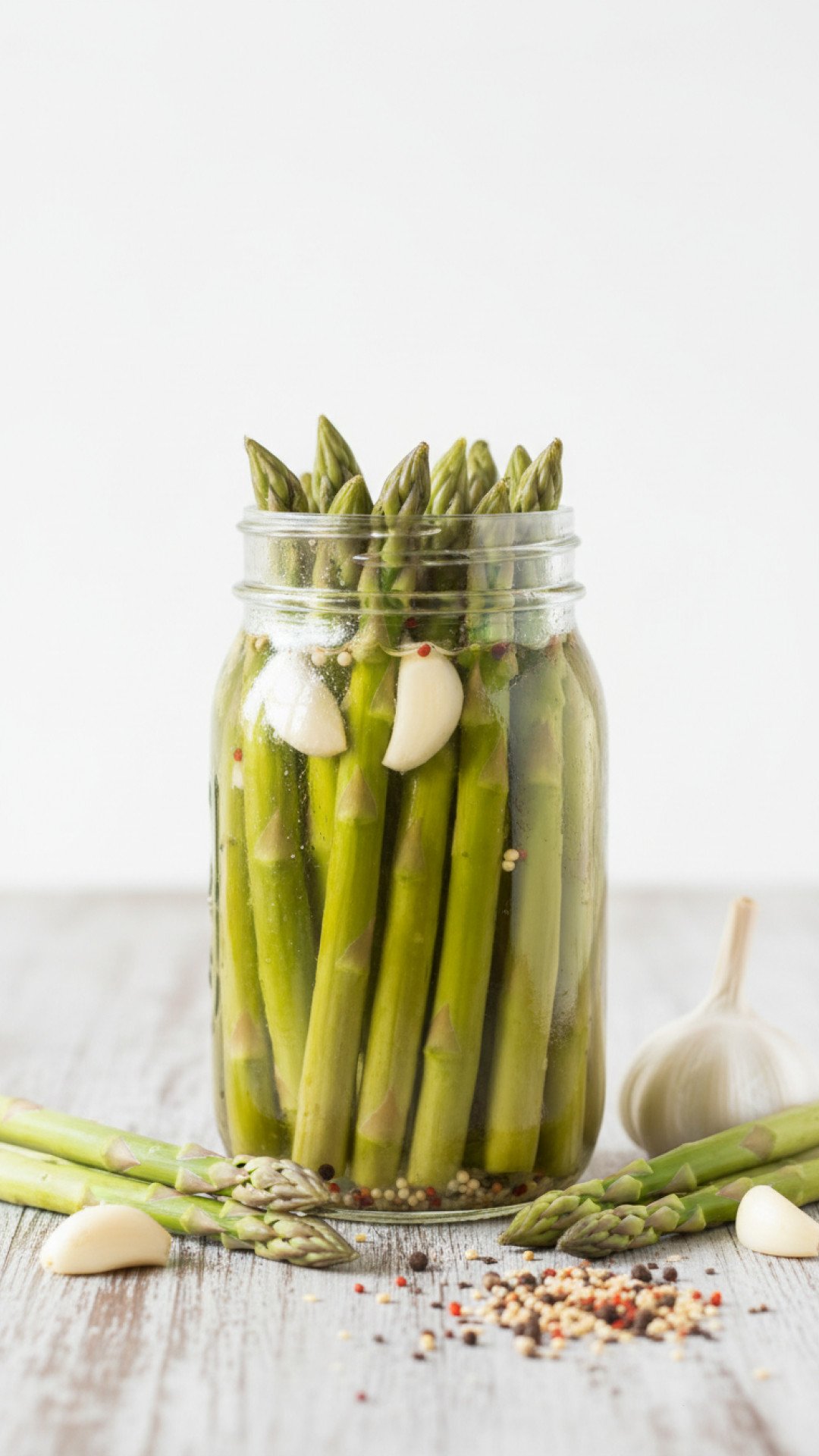 Zesty Homemade Pickled Asparagus Preparation