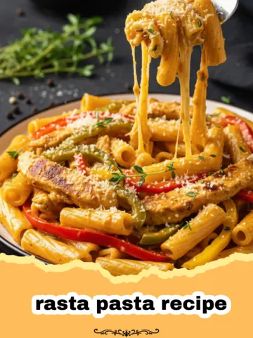 Creamy Caribbean-Inspired Rasta Pasta with Jerk Chicken