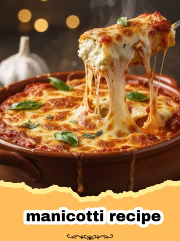 The Ultimate Comfort: Classic Baked Manicotti Recipe for a Crowd