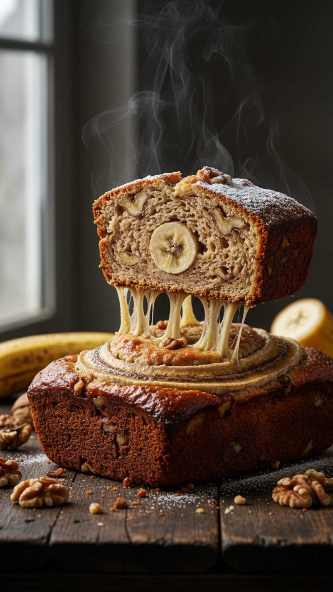 Classic Banana Nut Bread Preparation