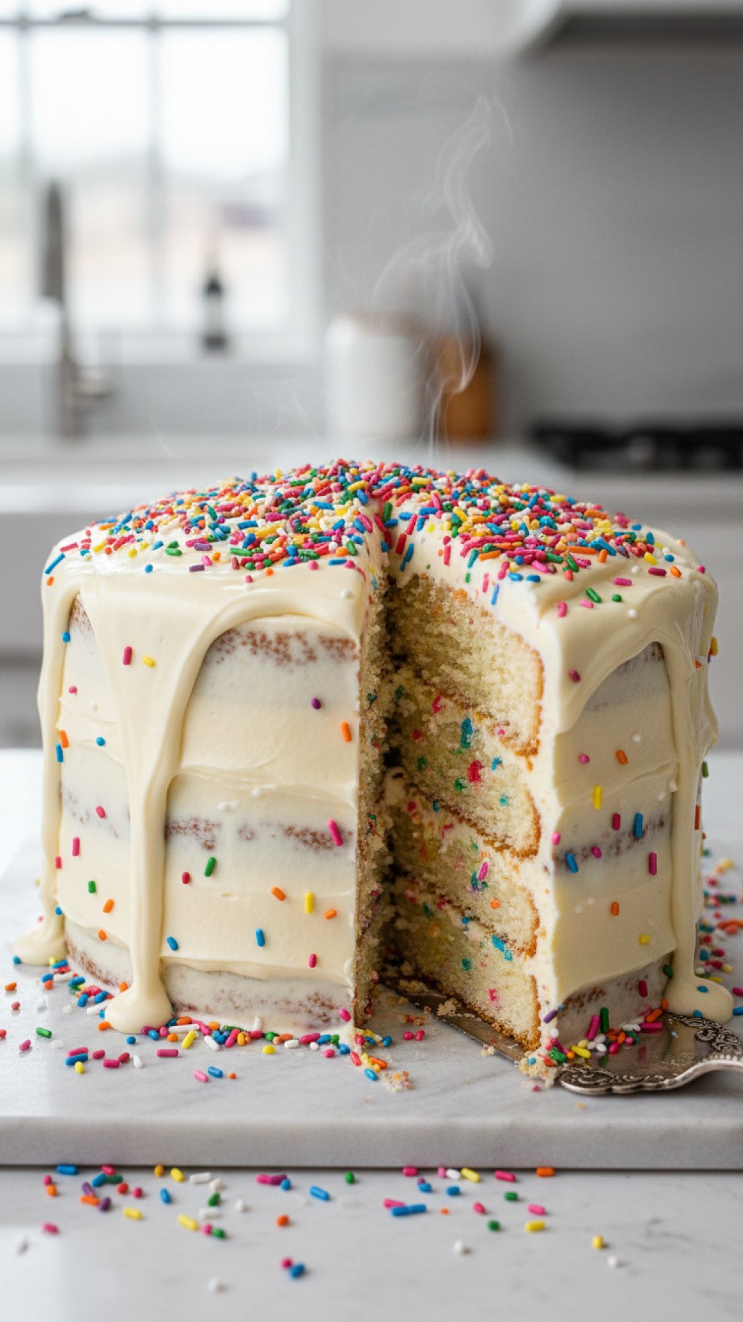 Classic Celebration Dot Cake Preparation