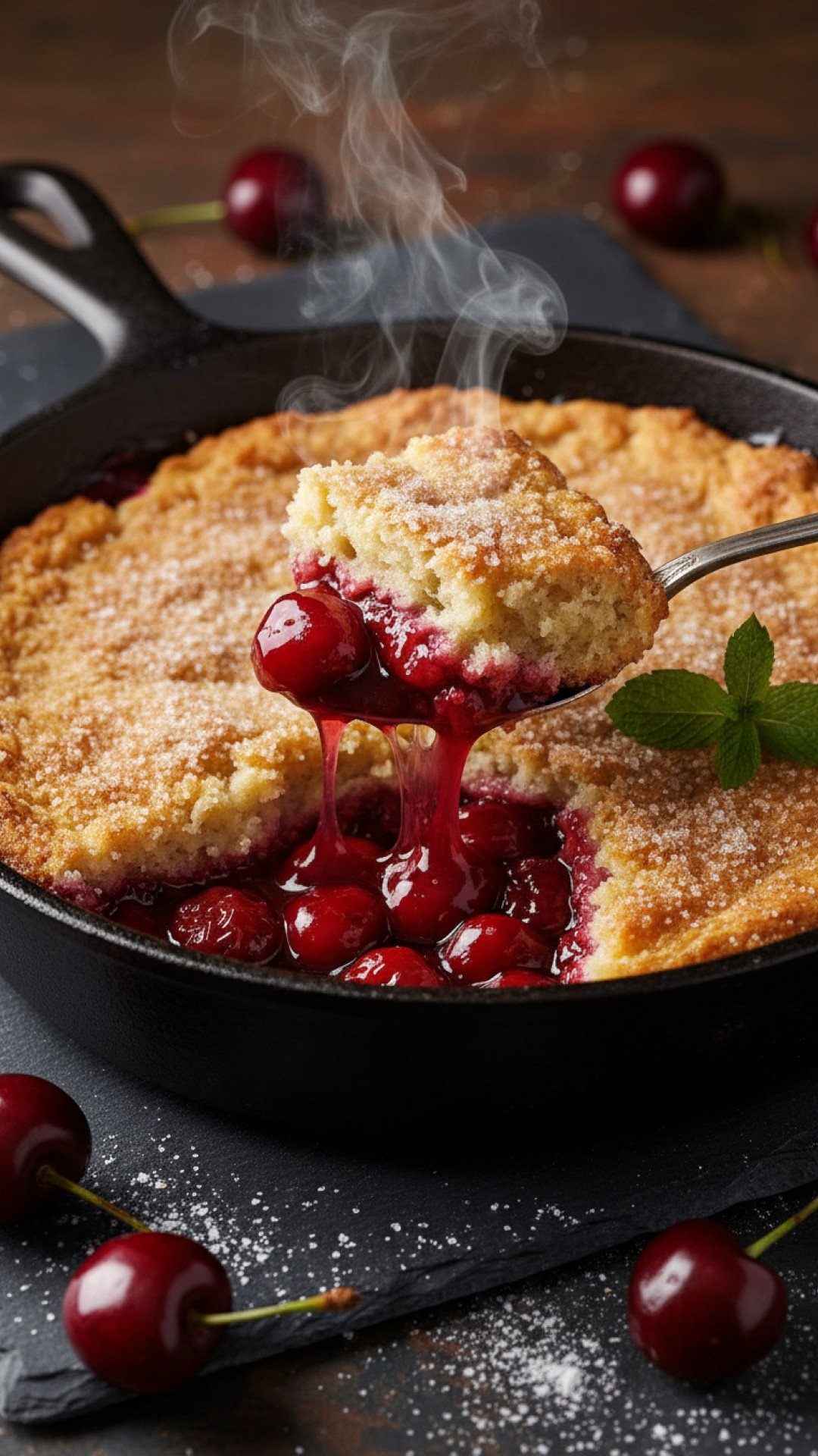 The Ultimate Classic Cherry Cobbler Recipe: A Taste of Sweet Comfort 4 Classic Cherry Cobbler Recipe Preparation