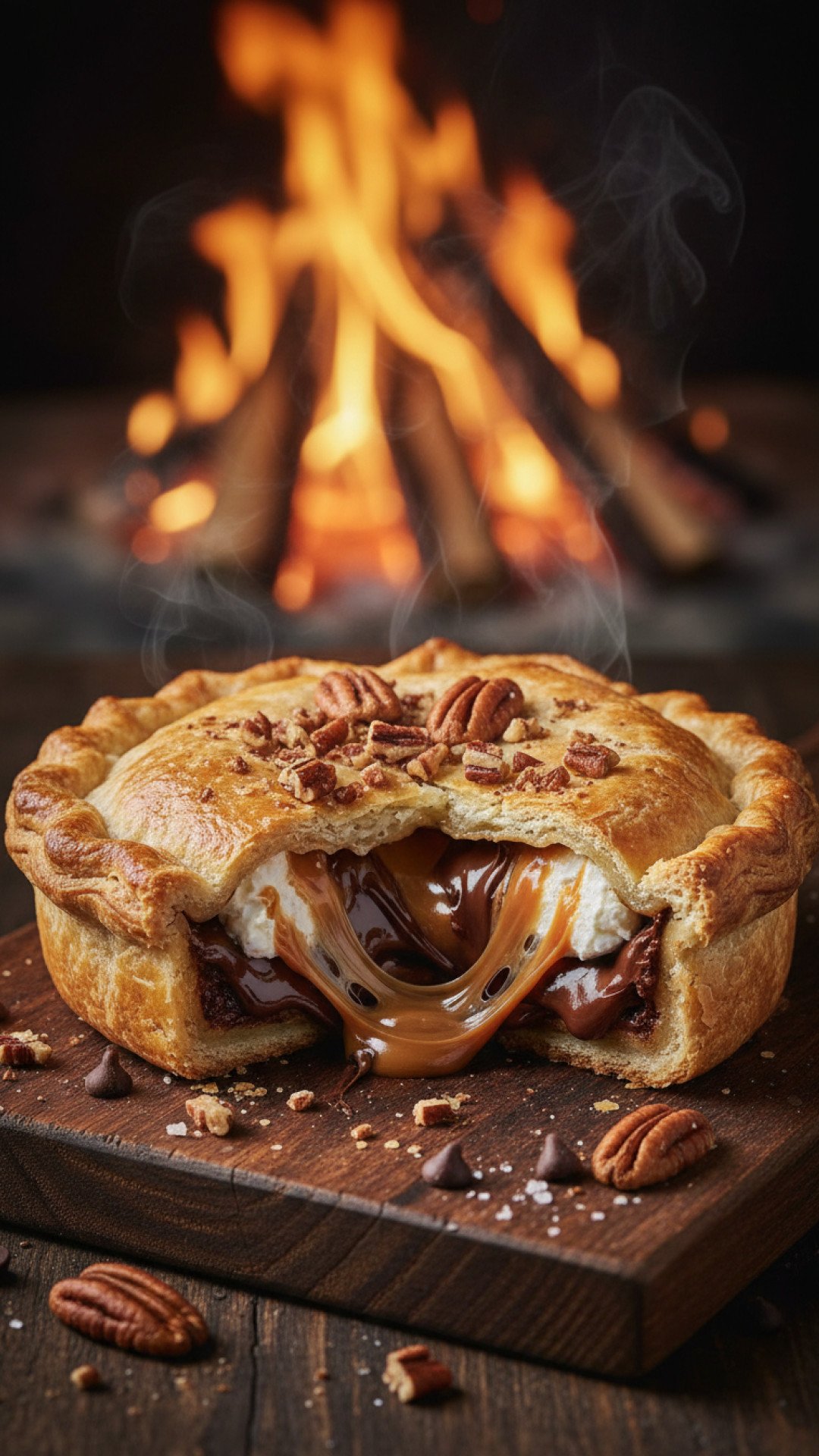 Classic Ham & Cheese Pudgy Pies Preparation