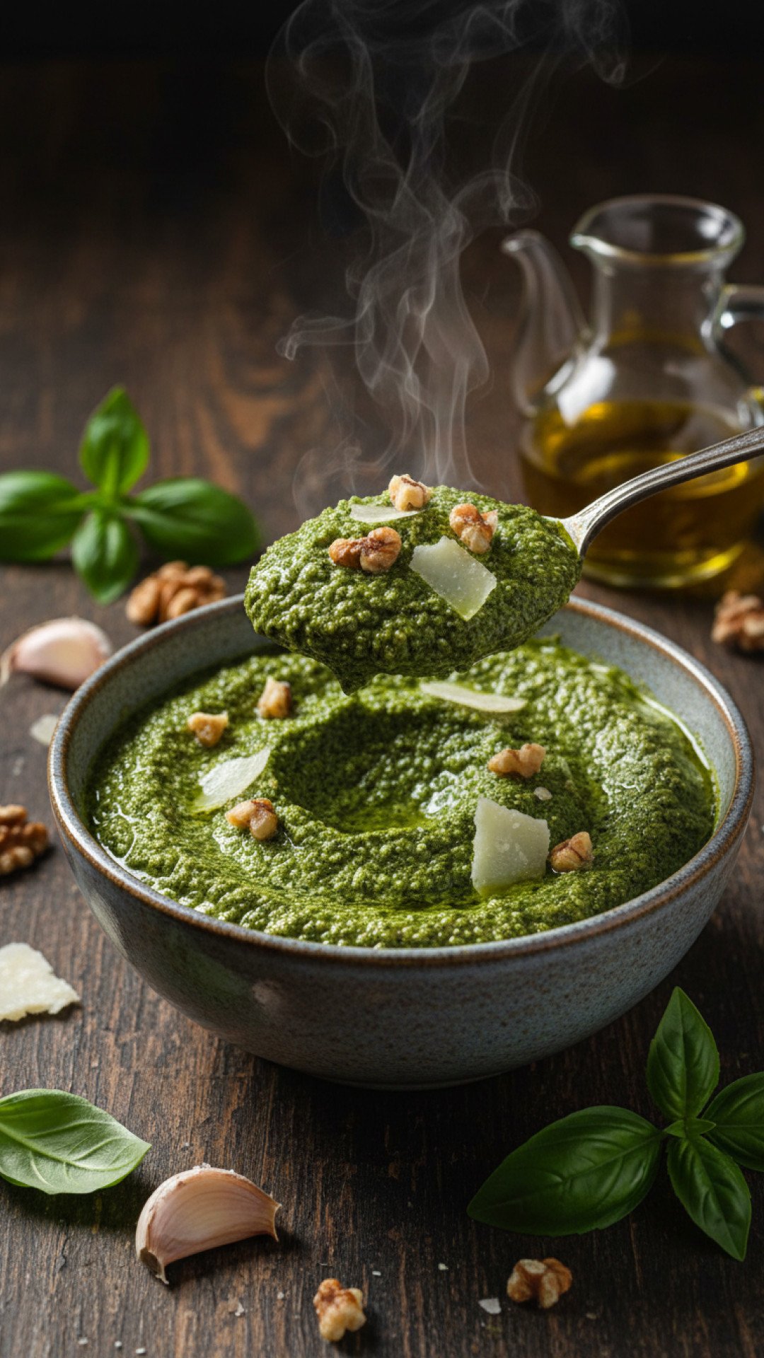 The Ultimate Homemade Basil Pesto Recipe: Fresh, Flavorful & Authentic 4 Classic Homemade Basil Pesto Preparation