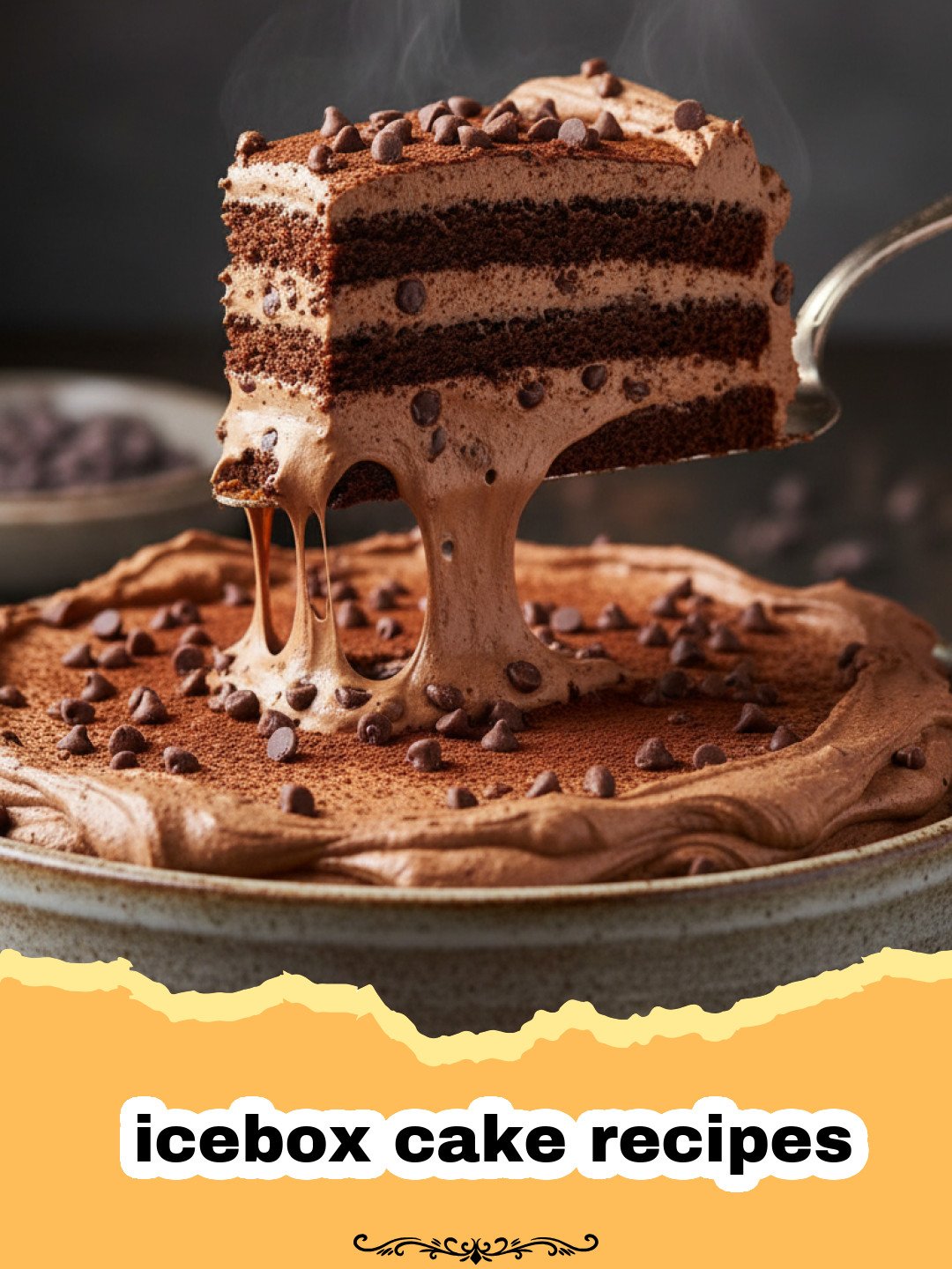 The Easiest Classic Chocolate Icebox Cake You'll Ever Make 4 Classic No-Bake Chocolate Icebox Cake Preparation