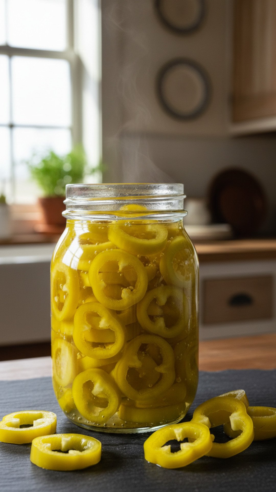 Classic Pickled Banana Peppers Preparation