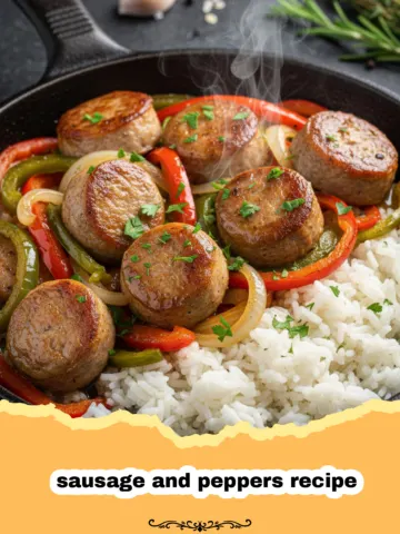 The Ultimate Comfort: Classic Sausage and Peppers Recipe for Family Dinners