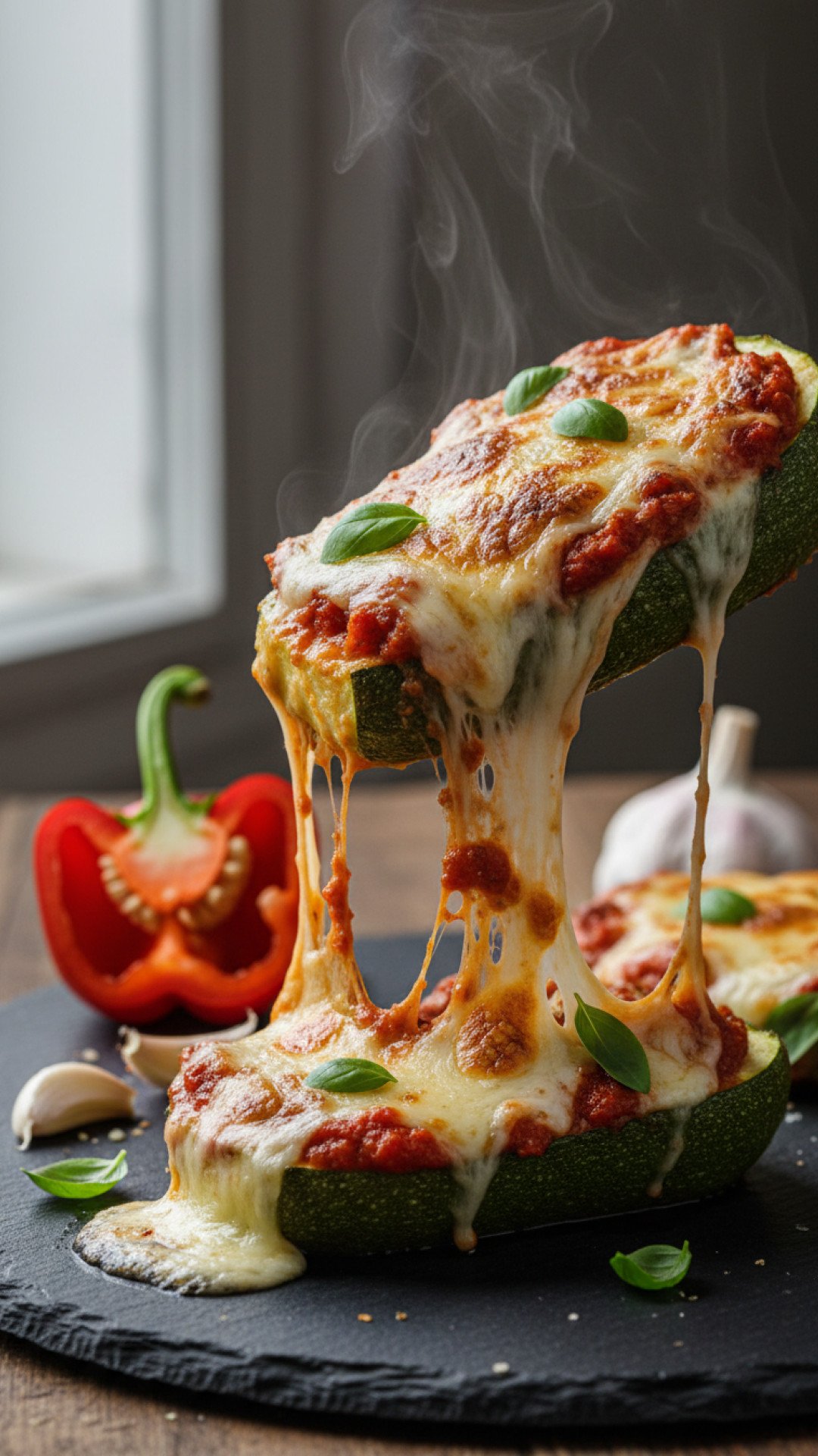 Classic Stuffed Zucchini Boats Preparation