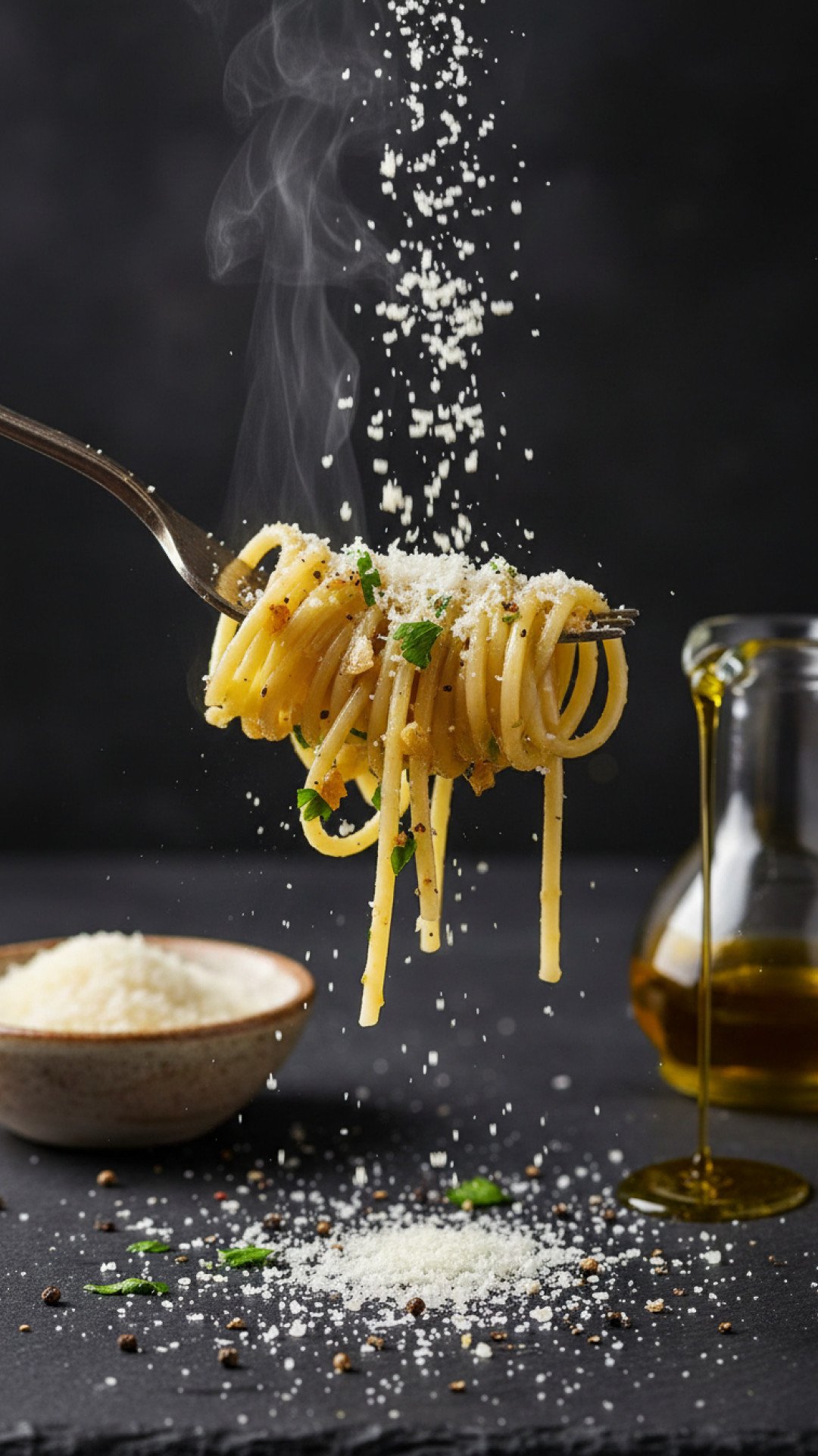 Creamy Tomato Basil Pasta Preparation