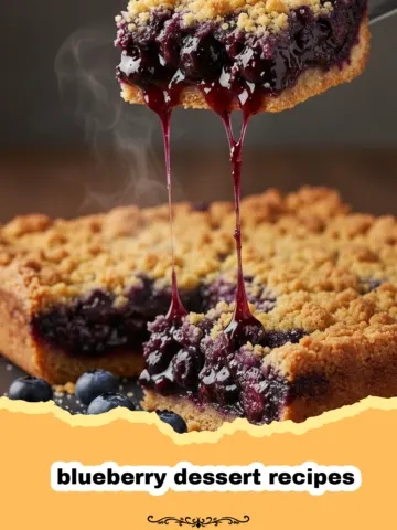 Heavenly Blueberry Crumble Bars: Your New Favorite Dessert!