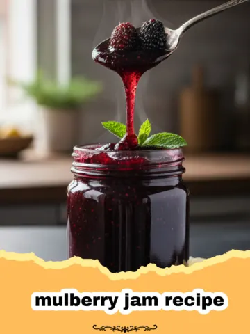 Homemade Mulberry Jam: A Sweet Taste of Childhood Summers