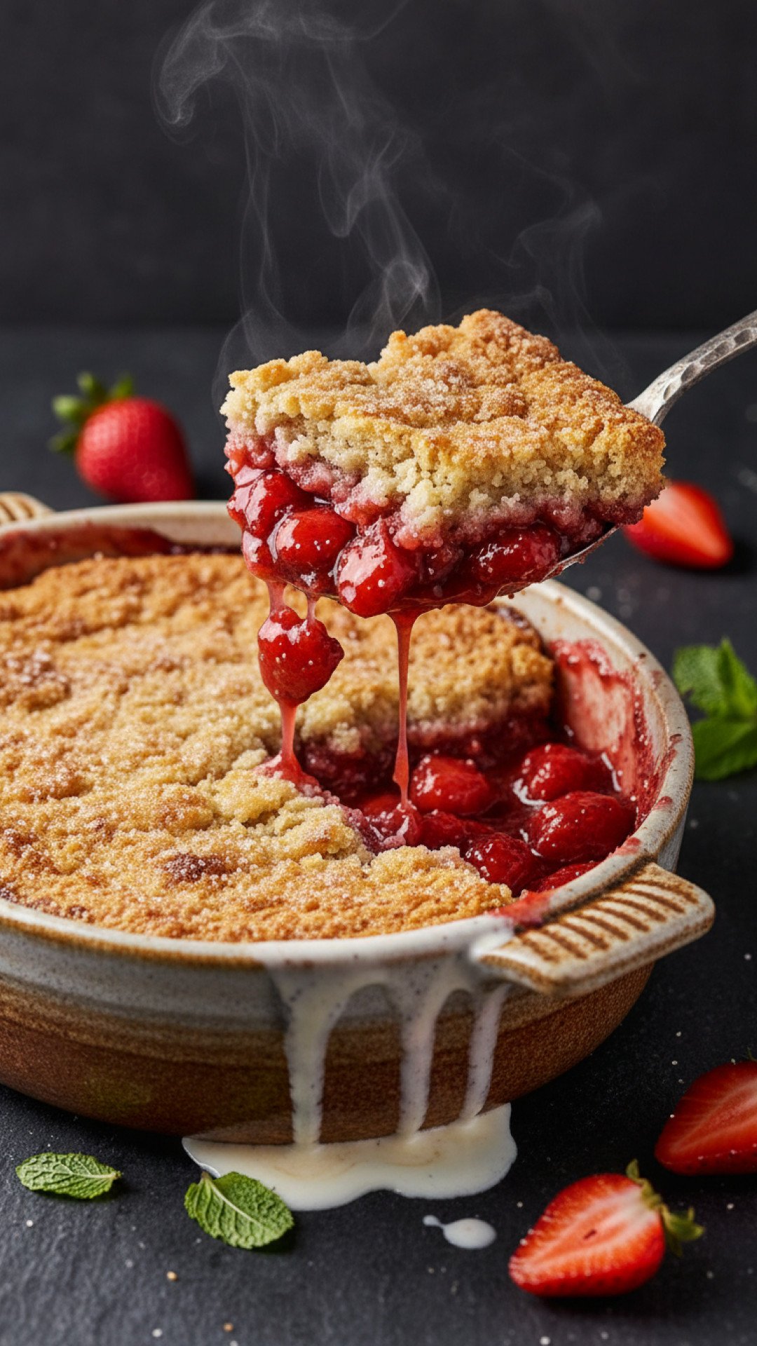 Divine Strawberry Crumble: The Easiest Summer Dessert You'll Ever Make 4 Divine Strawberry Crumble Preparation
