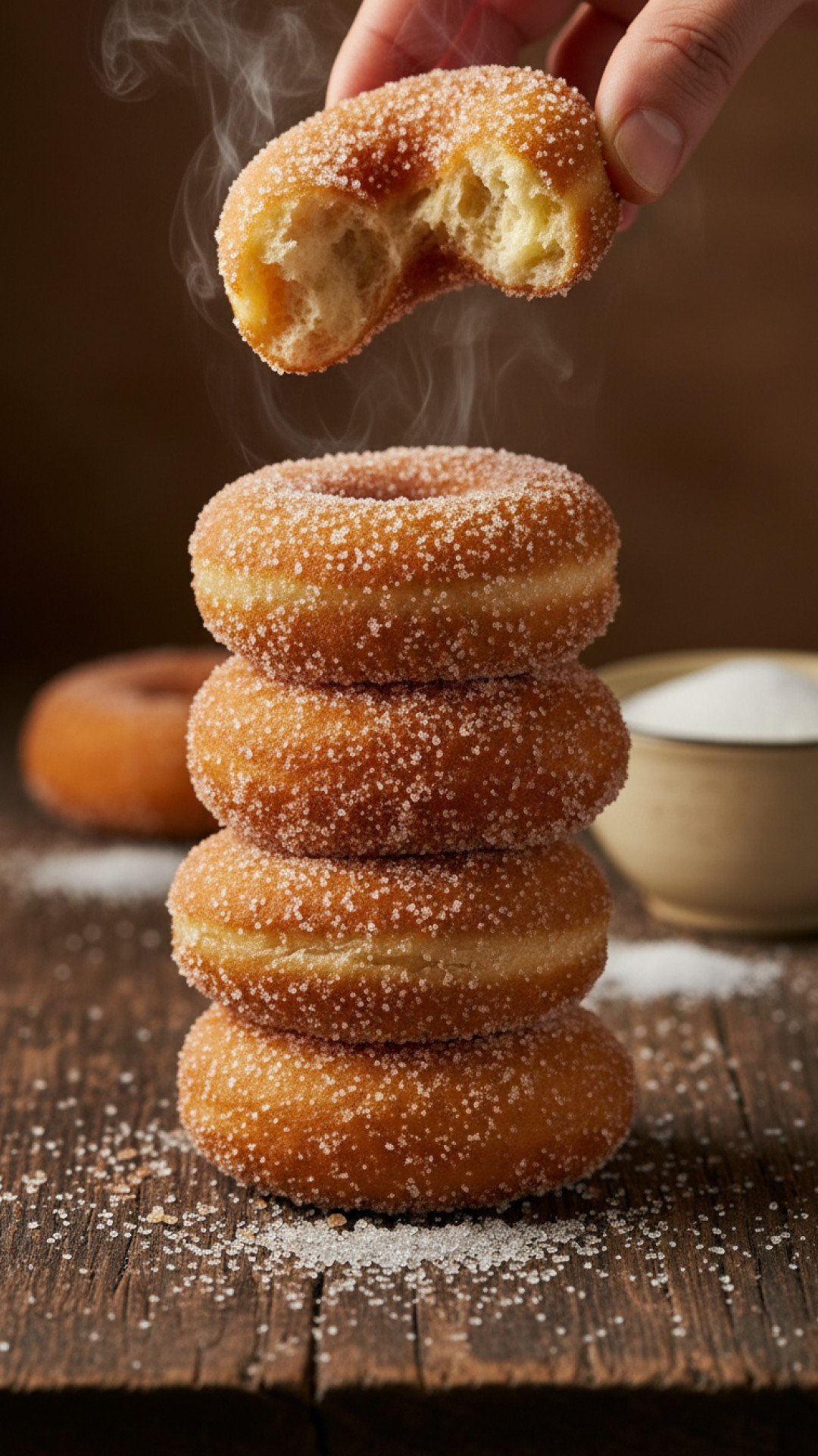 The Ultimate Easy Homemade Donuts Recipe: Fluffy, Sweet, and Irresistible! 4 Easy Homemade Classic Donuts Preparation