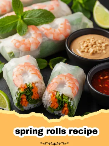 The Ultimate Fresh & Flavorful Homemade Spring Rolls Recipe