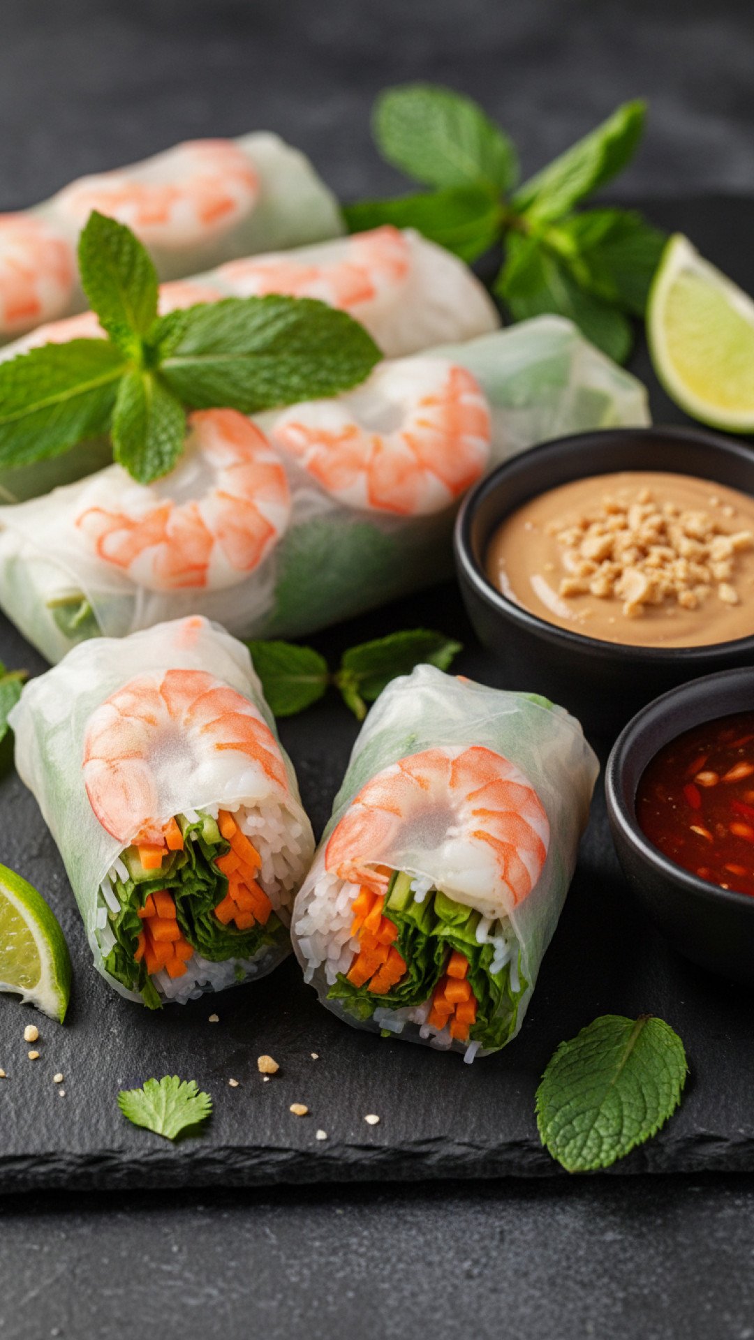 The Ultimate Fresh & Flavorful Homemade Spring Rolls Recipe 4 Fresh & Vibrant Spring Rolls Preparation