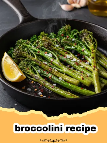 The Ultimate Garlicky Roasted Broccolini Recipe: Simple, Flavorful, and Perfectly Tender