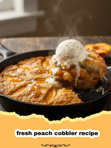 The Ultimate Fresh Peach Cobbler: A Taste of Summer Comfort