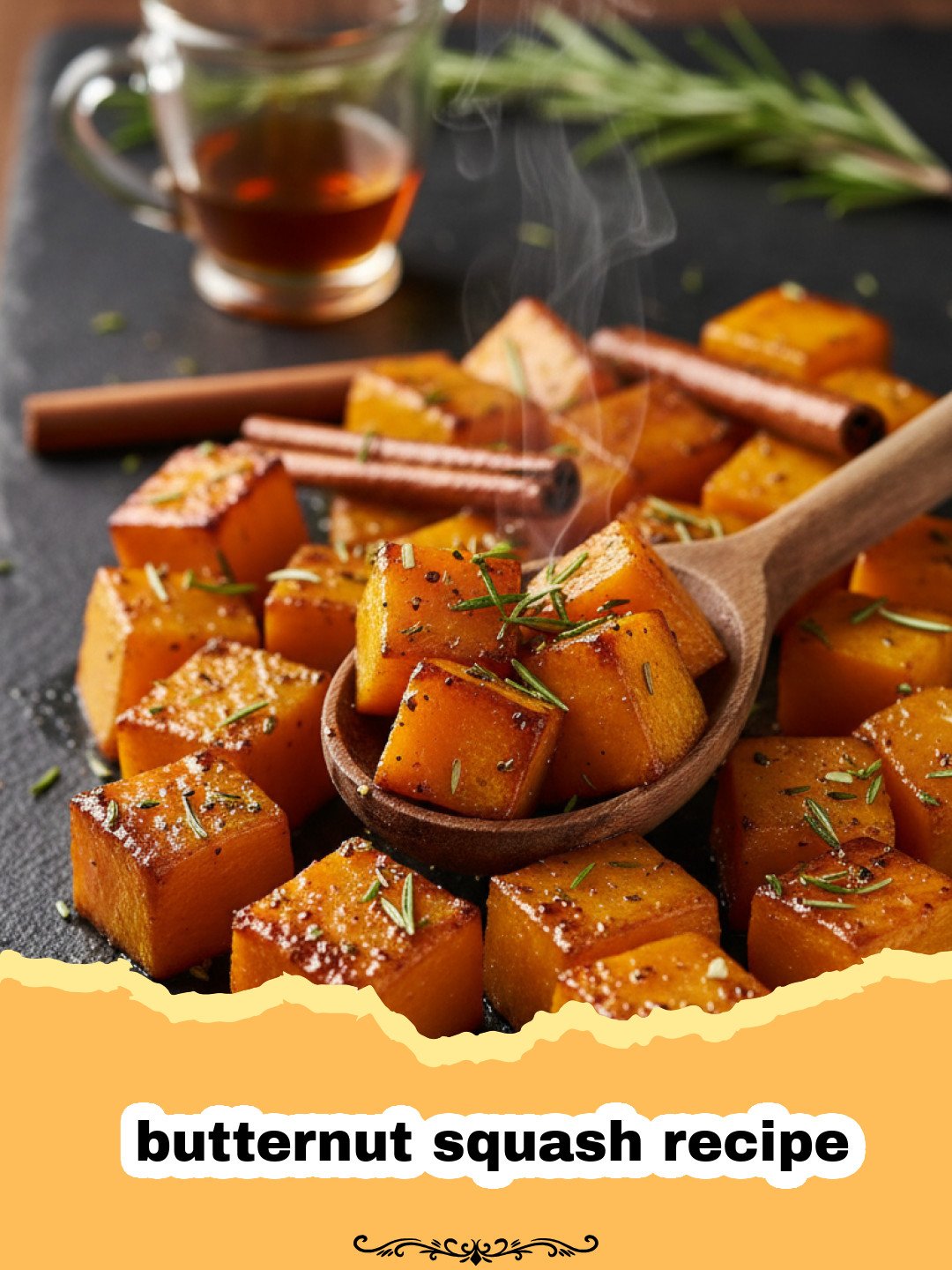 The Ultimate Roasted Butternut Squash Recipe: A Fall Favorite Made Easy 3 butternut squash recipe - Close-up of golden brown roasted butternut squash cubes on a baking sheet, seasoned with herbs.