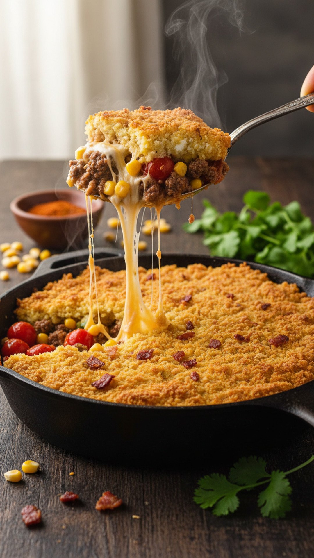 Hearty Cowboy Casserole Preparation