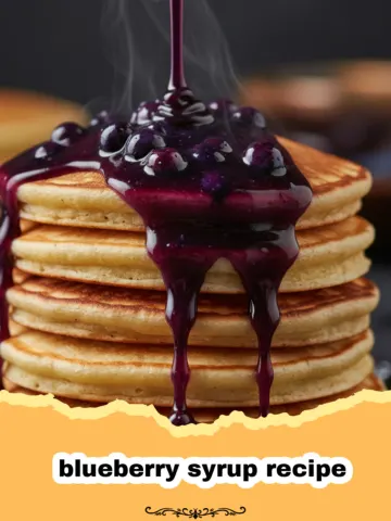 The Sweetest Secret to Breakfast Bliss: Homemade Blueberry Syrup