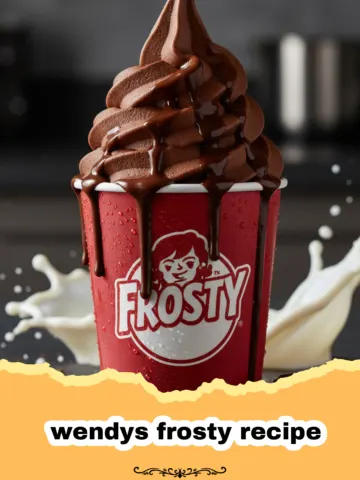 The Ultimate Homemade Wendy’s Frosty Recipe: Creamy, Dreamy & Just Like the Original!