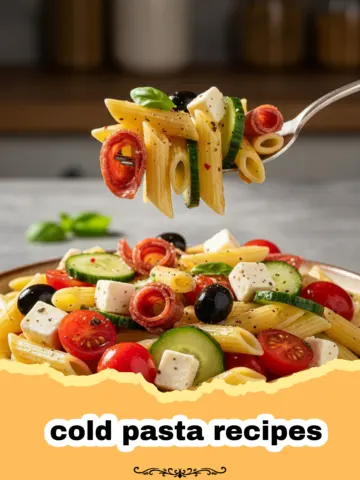 The Ultimate Zesty Mediterranean Cold Pasta Salad
