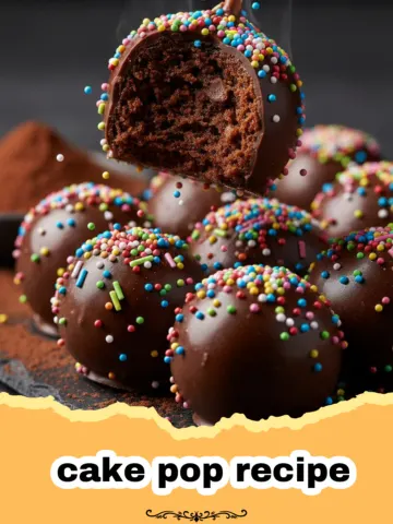 The Ultimate Homemade Cake Pop Recipe: A Party Favorite