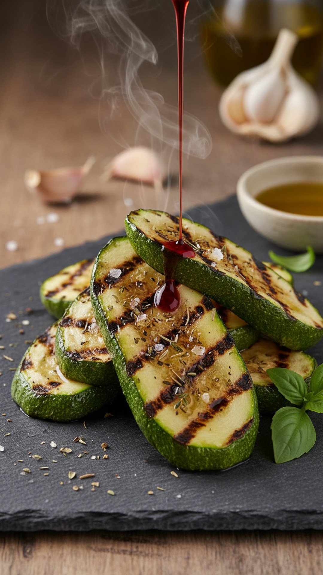 The Ultimate Grilled Zucchini: Perfectly Tender & Flavorful Every Time 4 Perfectly Grilled Zucchini with Garlic & Herbs Preparation