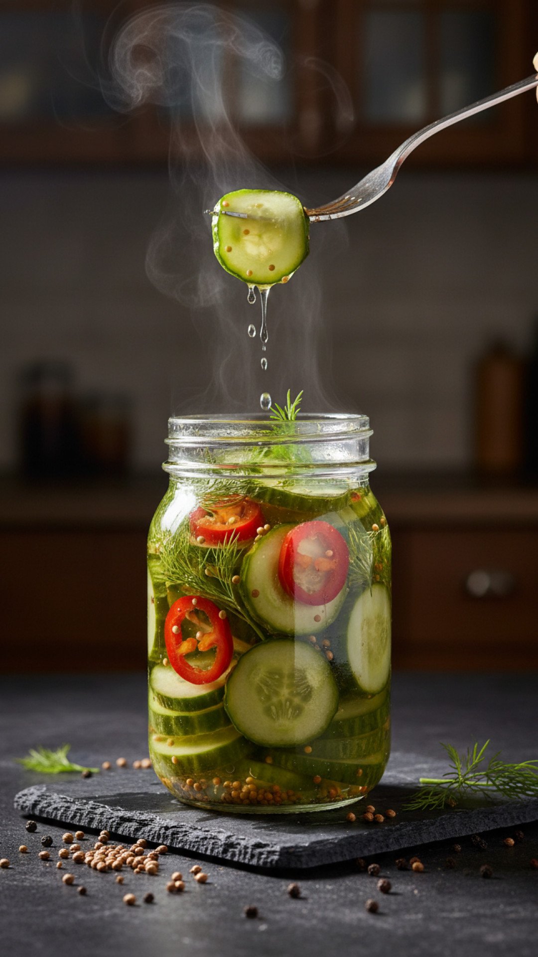 Quick & Easy Classic Dill Pickles Preparation