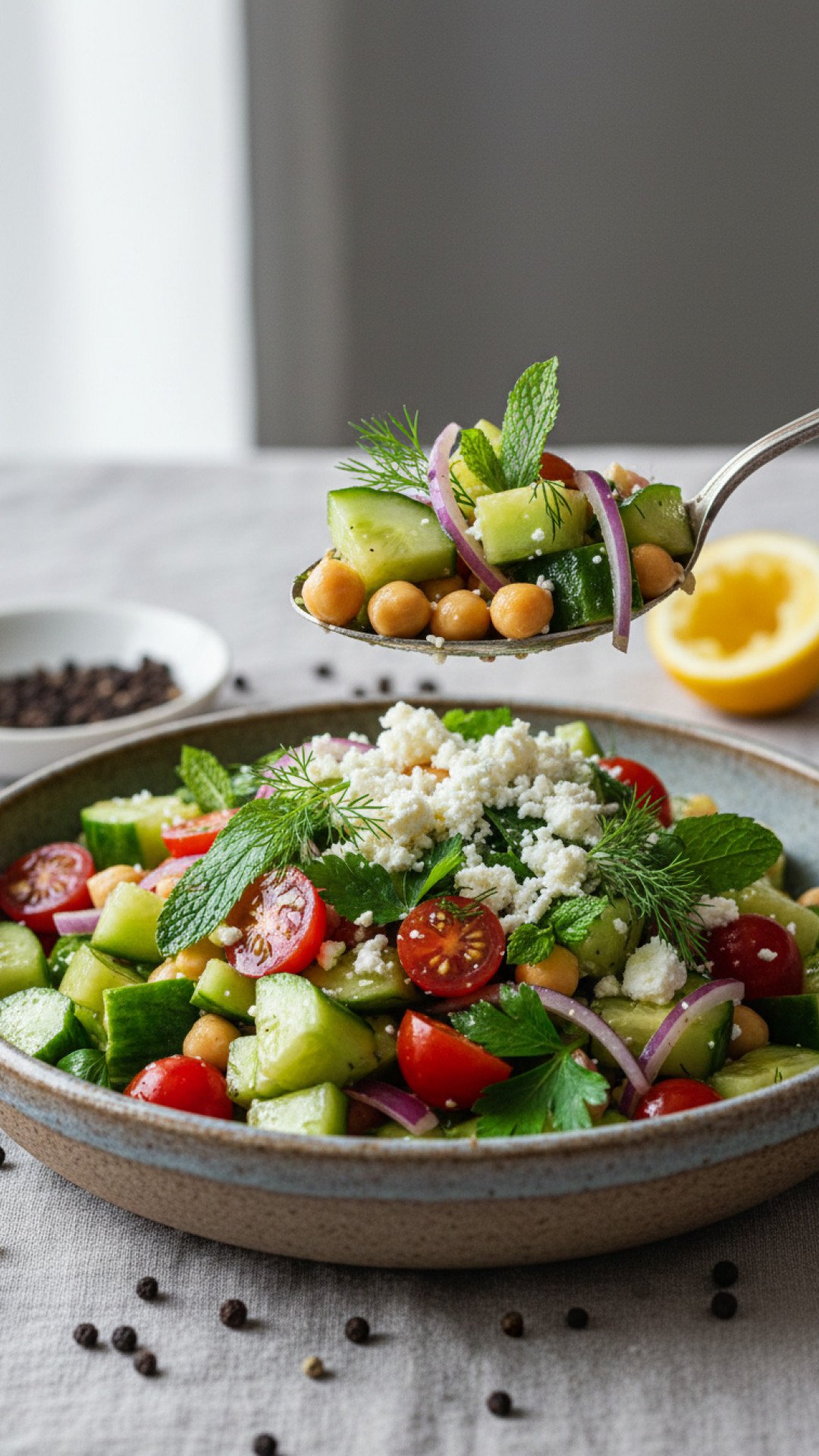 Refreshing & Easy Cucumber Salad Preparation