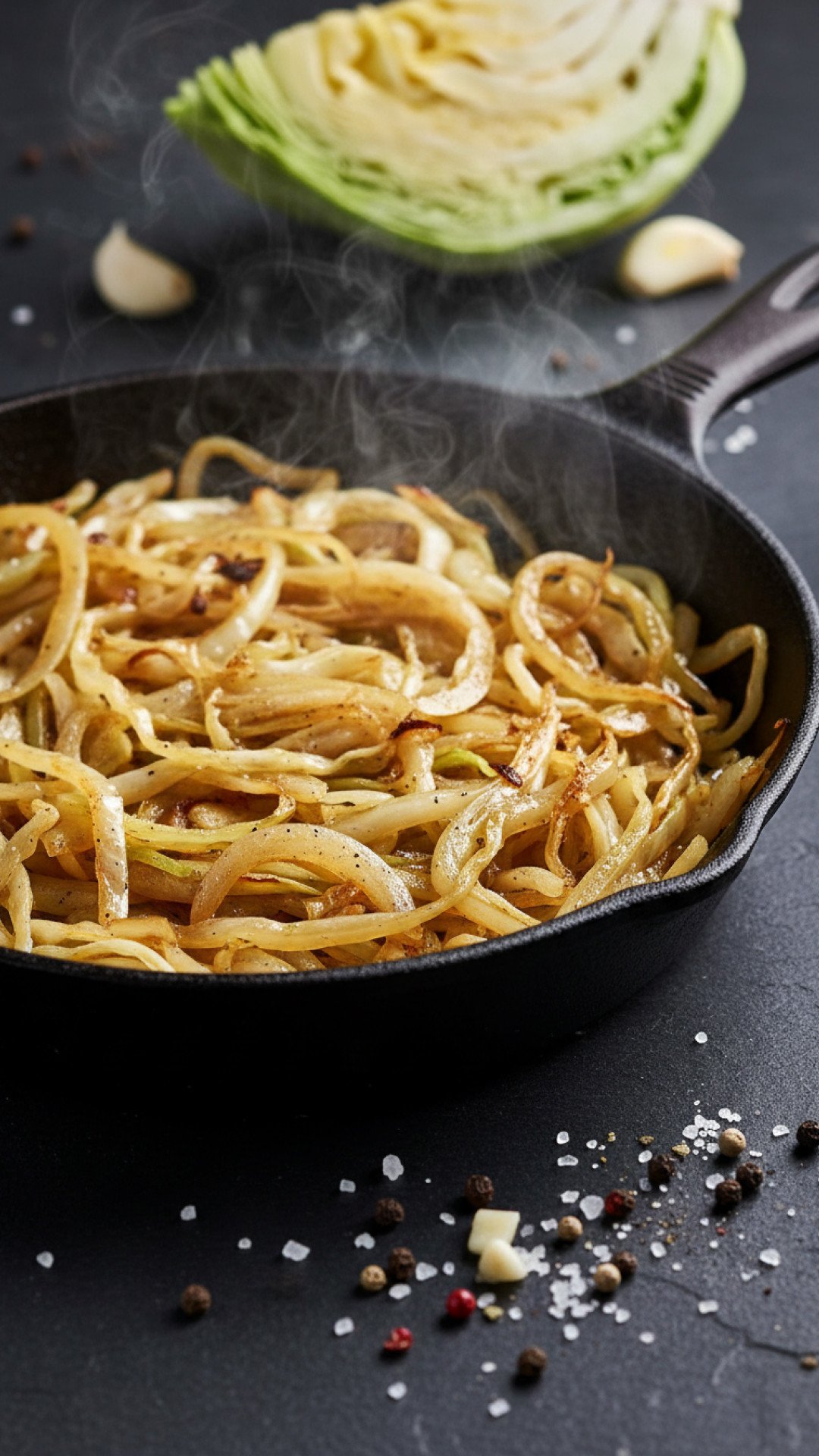 Roasted Cabbage Steaks with Lemon-Garlic Dressing: A Healthy & Delicious Side 4 Roasted Cabbage Steaks with Lemon-Garlic Dressing Preparation
