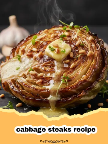 The Ultimate Savory Garlic Herb Cabbage Steaks Recipe: A Flavorful Surprise!