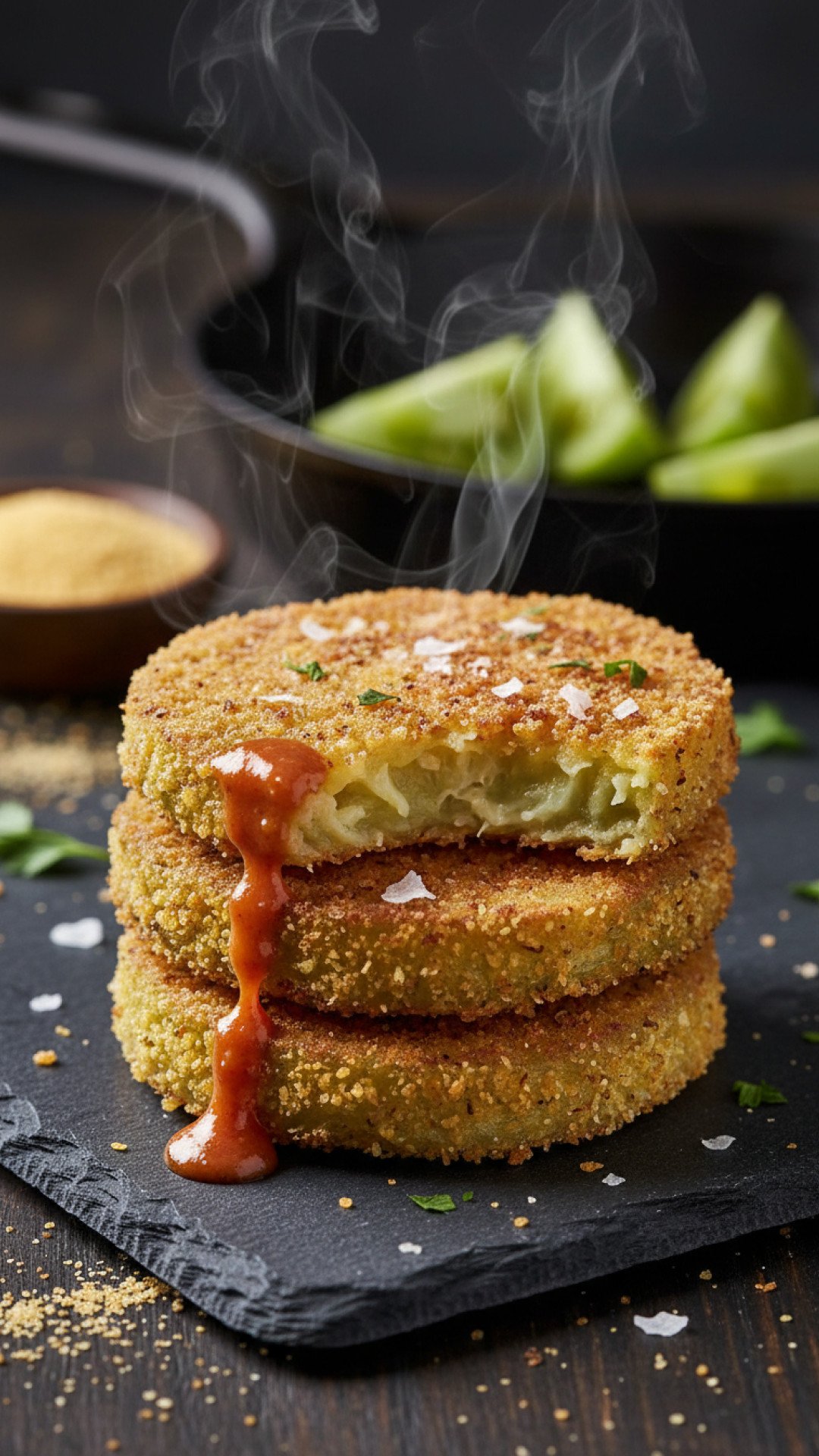 The Ultimate Southern Fried Green Tomatoes Recipe: A Crispy Delight! 4 Southern Fried Green Tomatoes Preparation