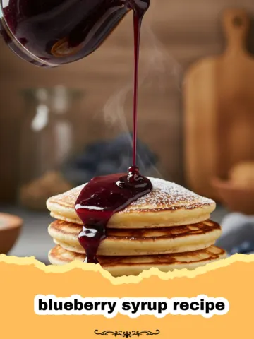 Homemade Blueberry Syrup: The Perfect Topping for Your Favorite Brunch