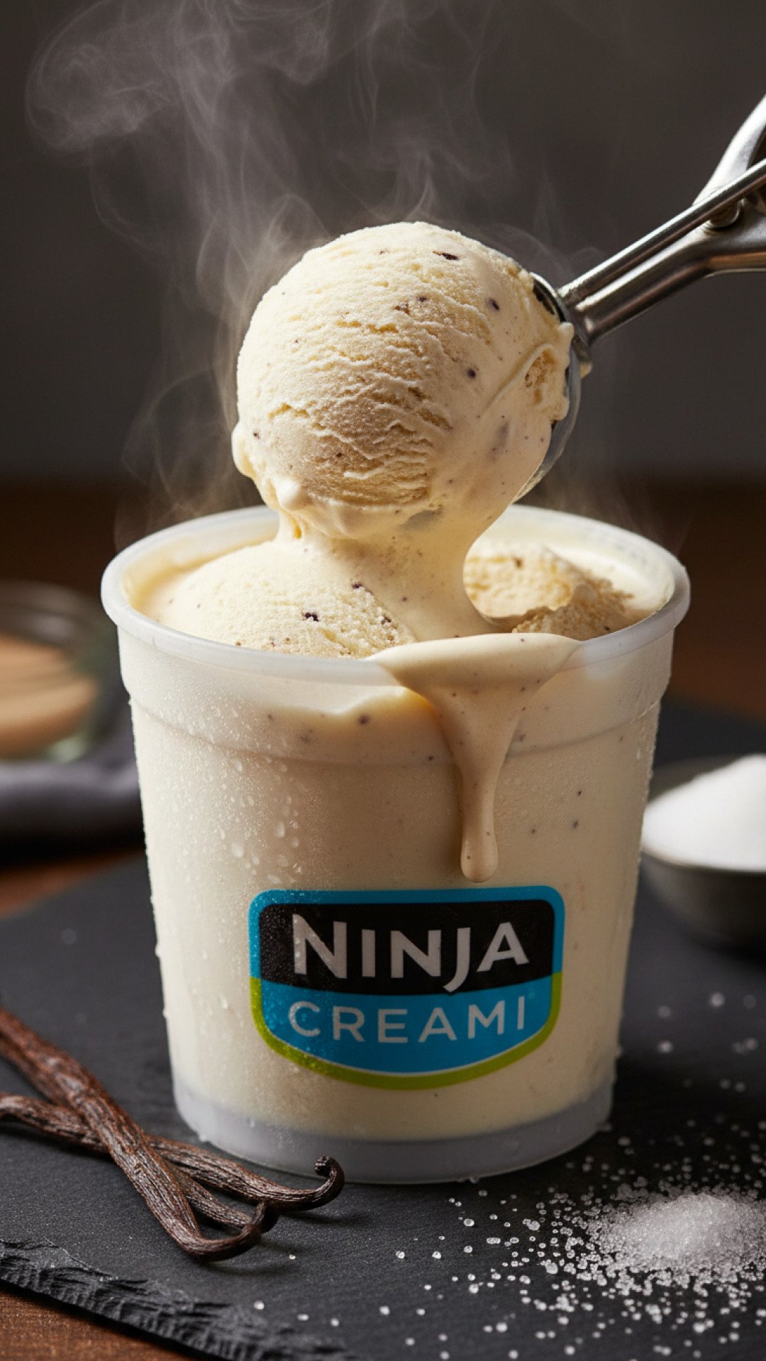Unlock Creamy Perfection: The Ultimate Ninja Creami Recipe Guide 4 Ultimate Creami Ninja Vanilla Ice Cream Base Preparation