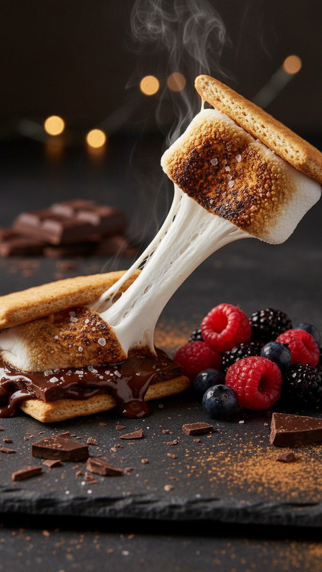 Ultimate Indoor S'mores Dip Preparation