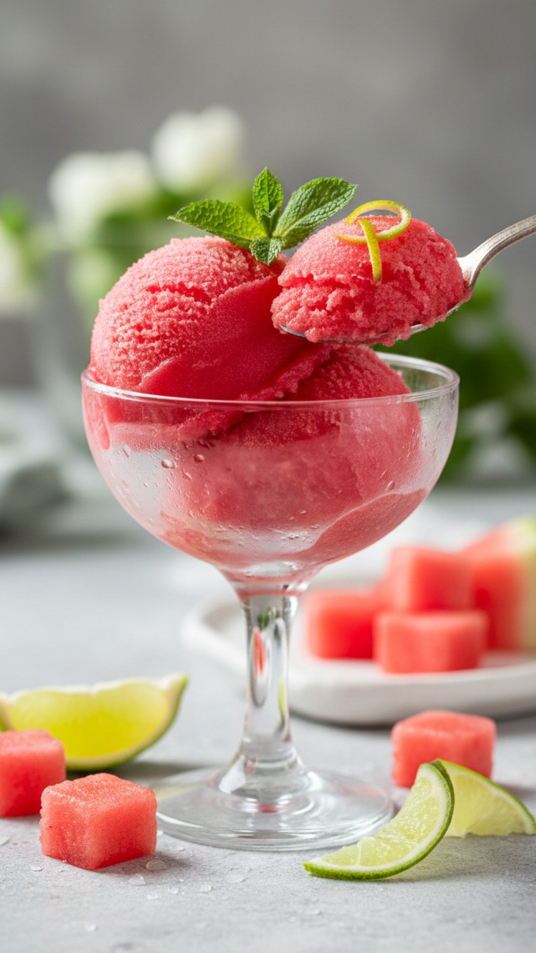 Ultimate Refreshing Watermelon Sorbet Preparation