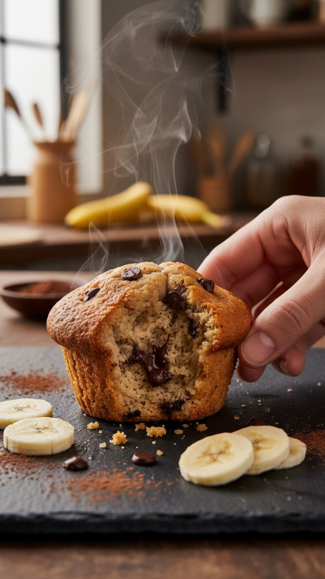 Wholesome Baked Banana & Oat Delight Preparation