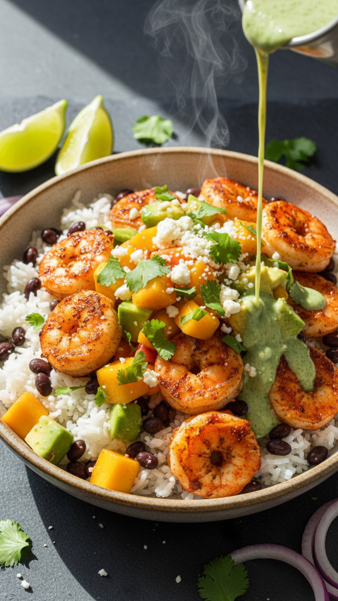 Zesty Lemon Garlic Shrimp with Asparagus Preparation