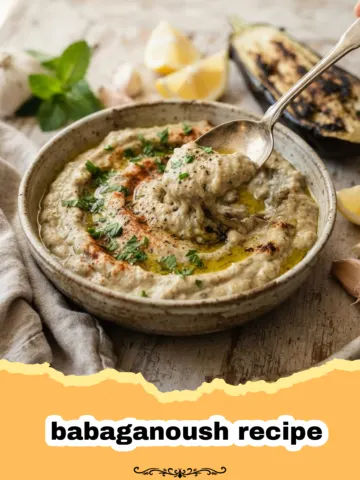 The Ultimate Smoky & Creamy Babaganoush Recipe