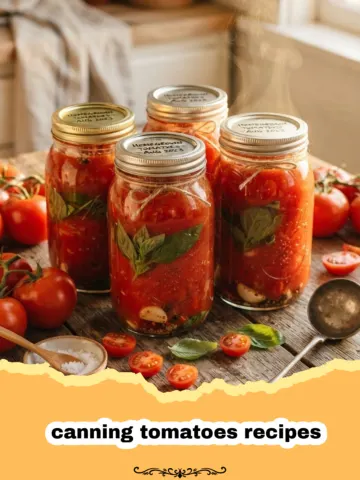 Preserve Summer’s Best: A Guide to Classic Canning Tomatoes Recipes