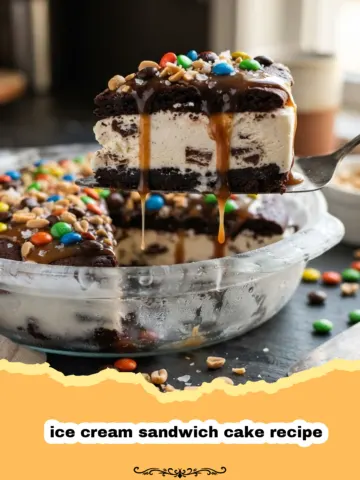 The Easiest No-Bake Ice Cream Sandwich Cake Recipe for Summer
